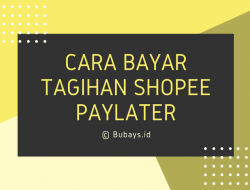 Cara Bayar Tagihan Shopee PayLater