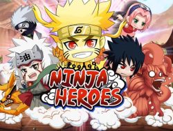 Download Ninja Heroes Mod Apk (Offline Unlimited Gold) Terbaru